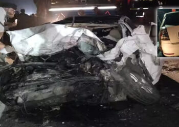 मुंबई-अहमदाबाद राष्ट्रीय महामार्गावर भीषण अपघात; 4 जणांचा जागीच मृत्यू