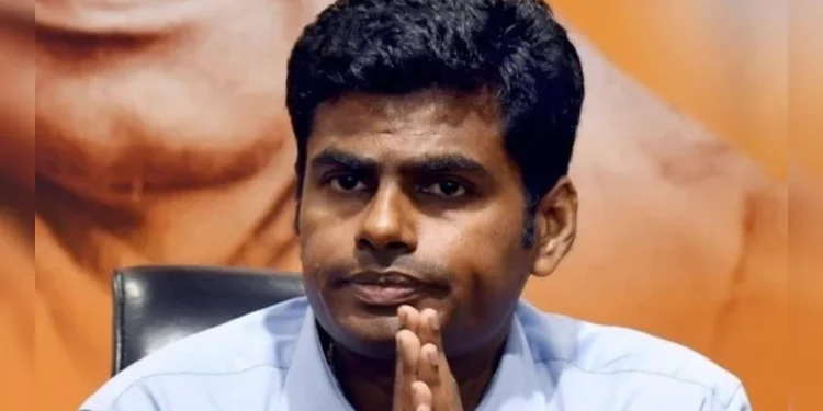 तामिळनाडू भाजपा अध्यक्ष अन्नामलाईंनी शिक्षणासाठी घेतली रजा, ब्रिटनमध्ये गिरवणार ‘नेतागिरी’चे धडे